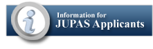 Information for JUPAS Applicants