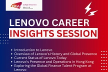 Recruitment Talk - Lenovo Career Insights Session 