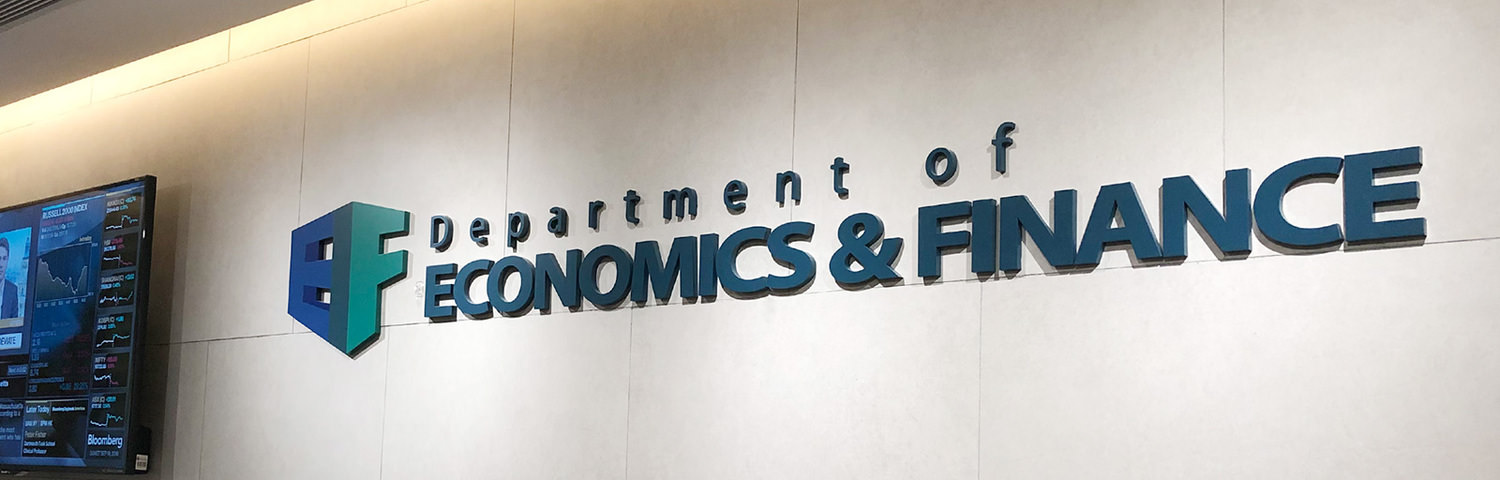 Visit Department of Economics and Finance website