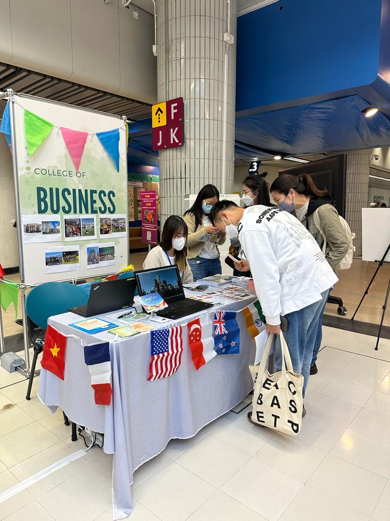 CB participates in the Student Exchange Fair 2023