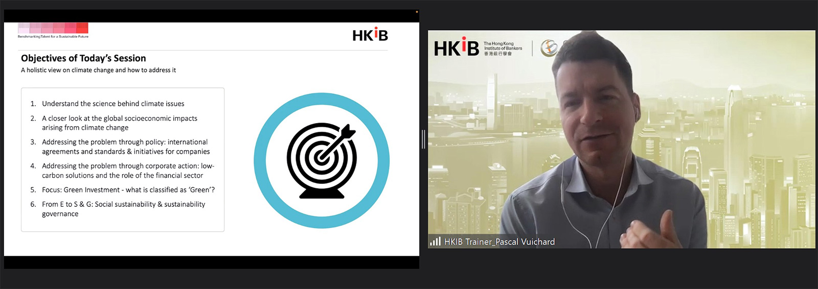 Professor Pascal Vuichard, Director Climate Change & Sustainability, Deloitte China, and Adjunct Assistant Professor, HKUST