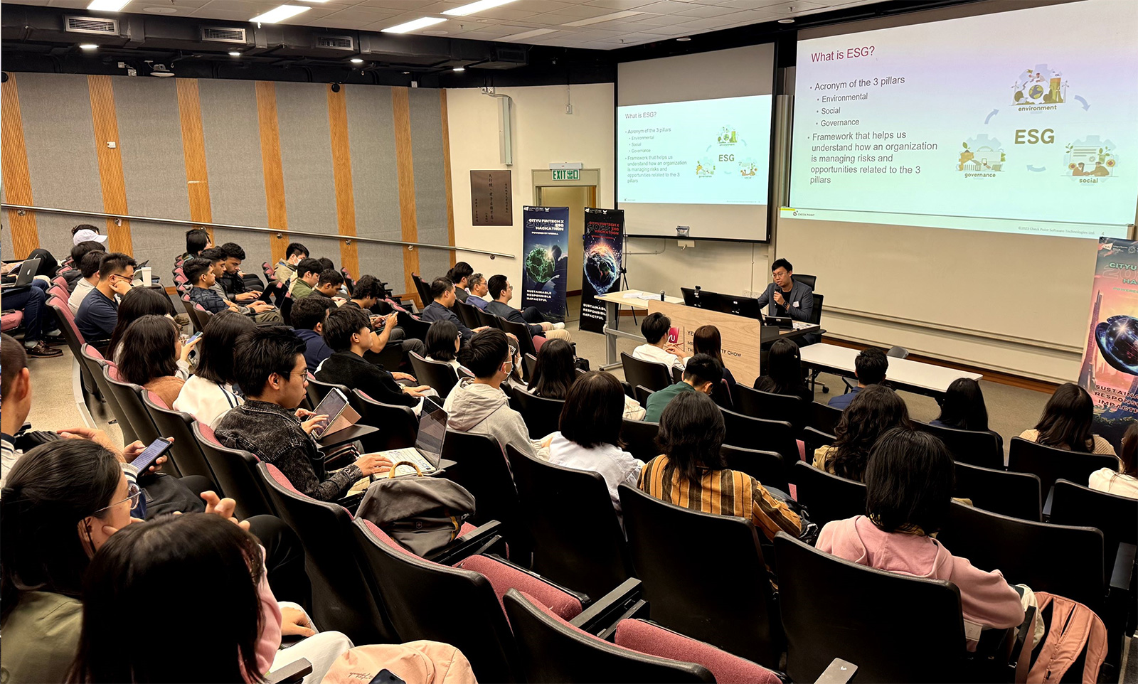 Masterclass “Mastering Cyber Security for Future of Fintech & ESG” by Mr Derrick Chung, Associate Security Engineer, Check Point Software Technologies Ltd