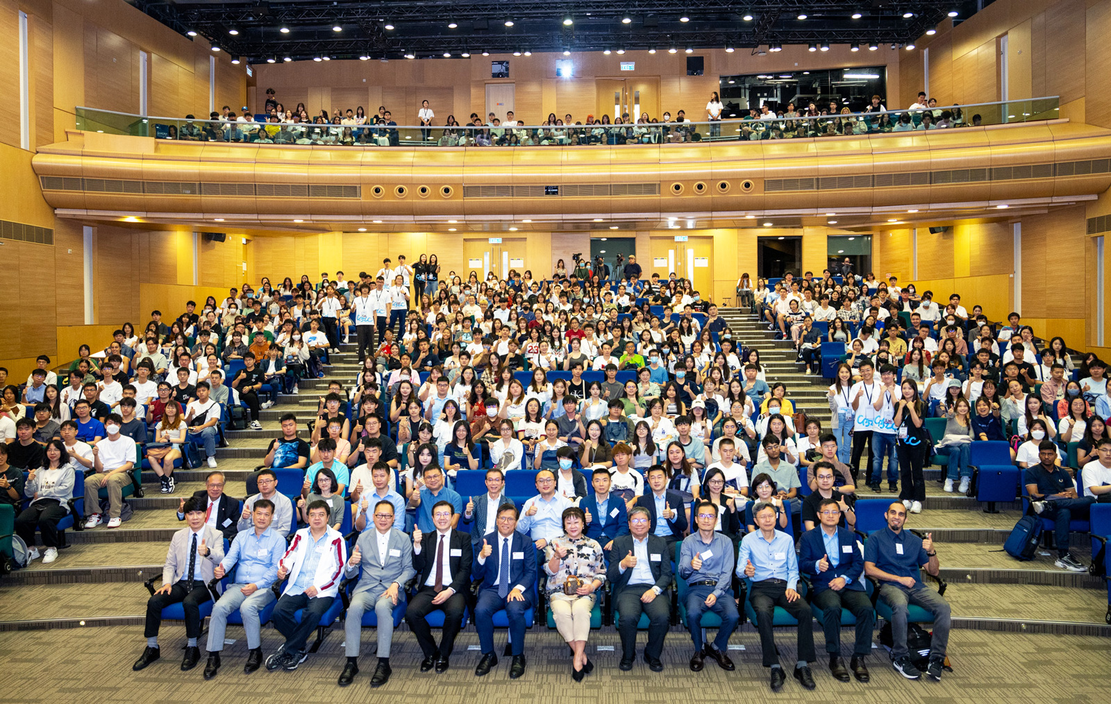 Over 600 freshmen join the orientation and learn the various aspects of diversity offered by CB.