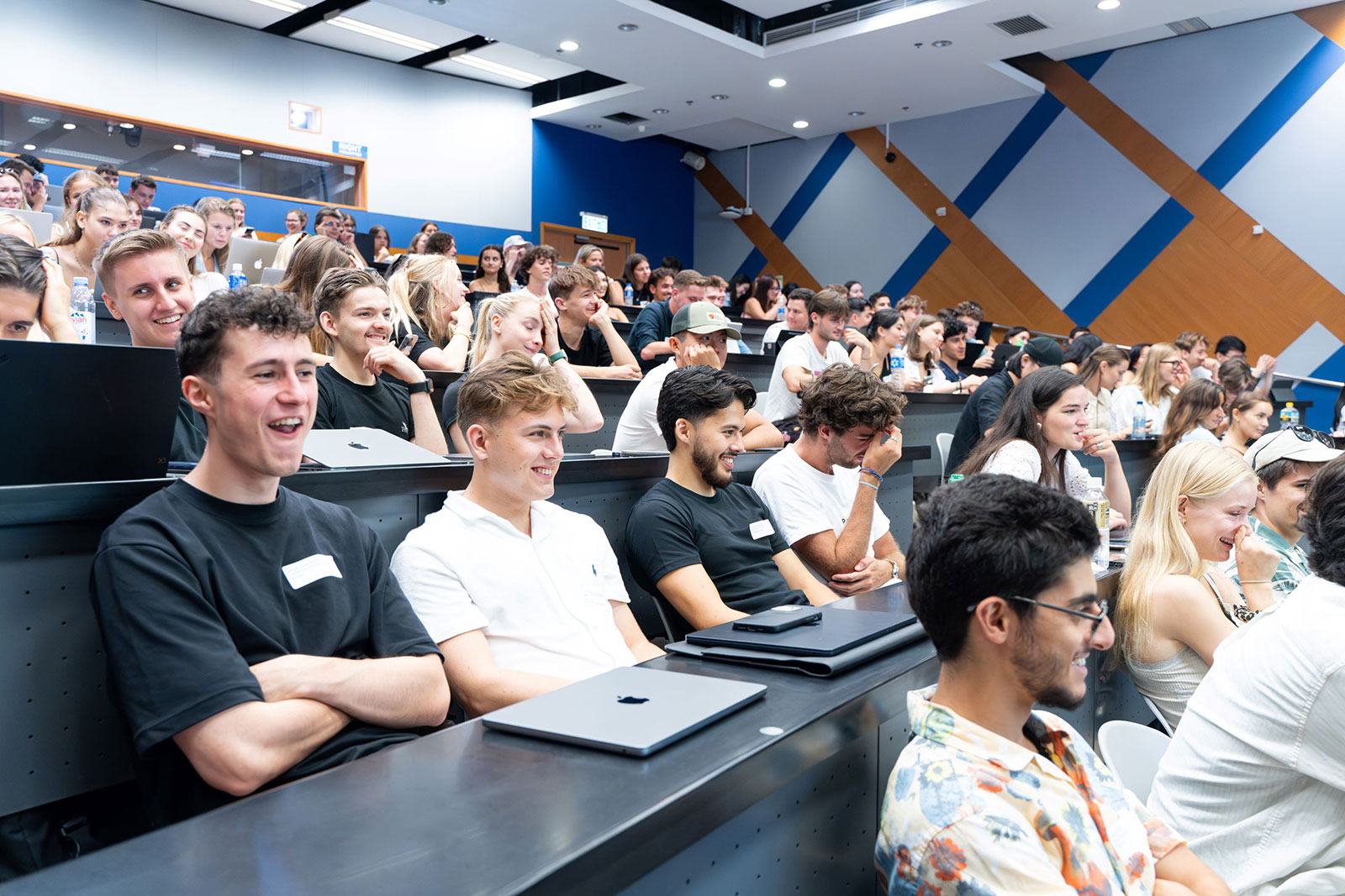 Over 220 inbound exchange students join CB’s orientation activities.