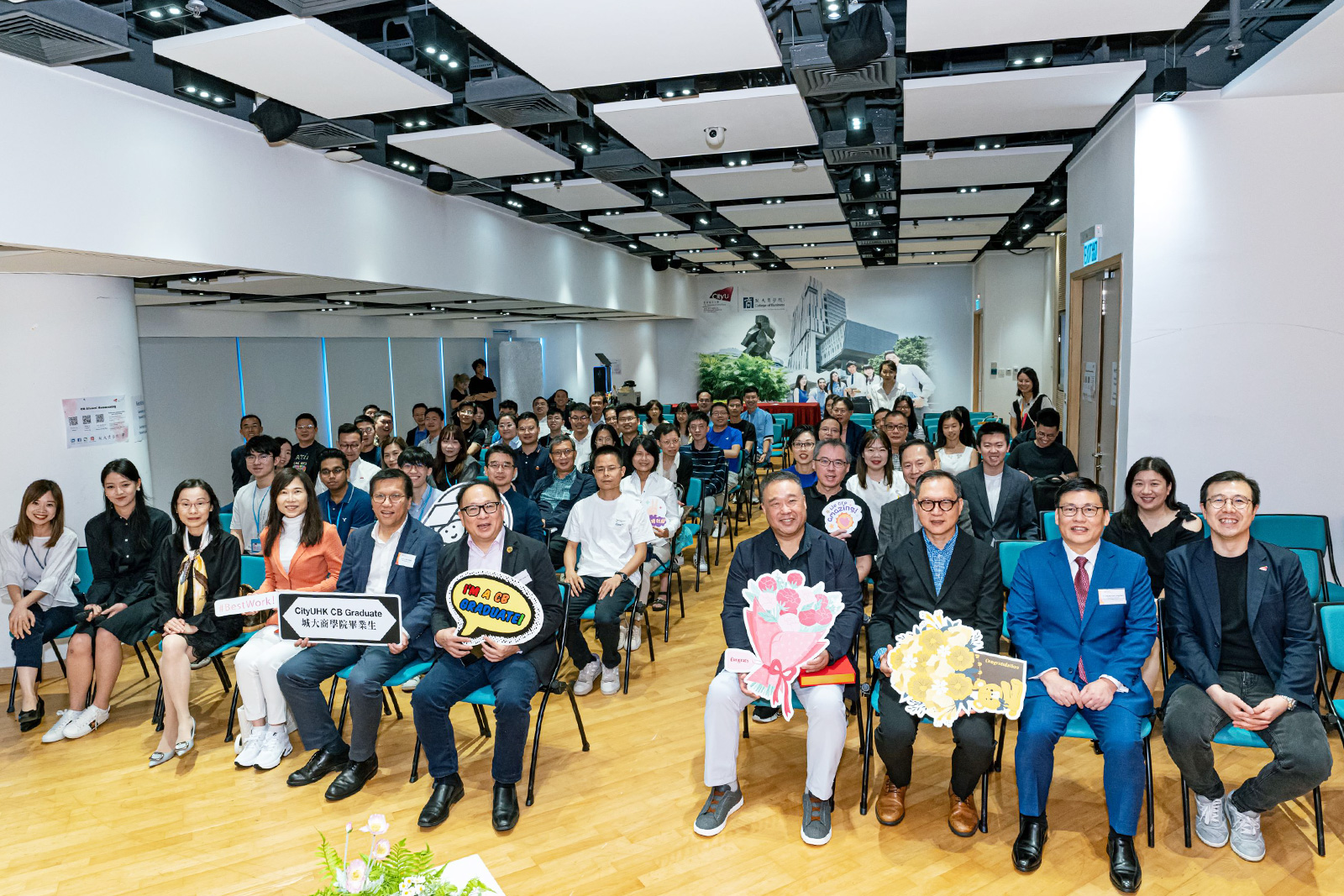 Over 80 alumni join the CB homecoming event to reconnect, reminisce, and enjoy each other’s company. 