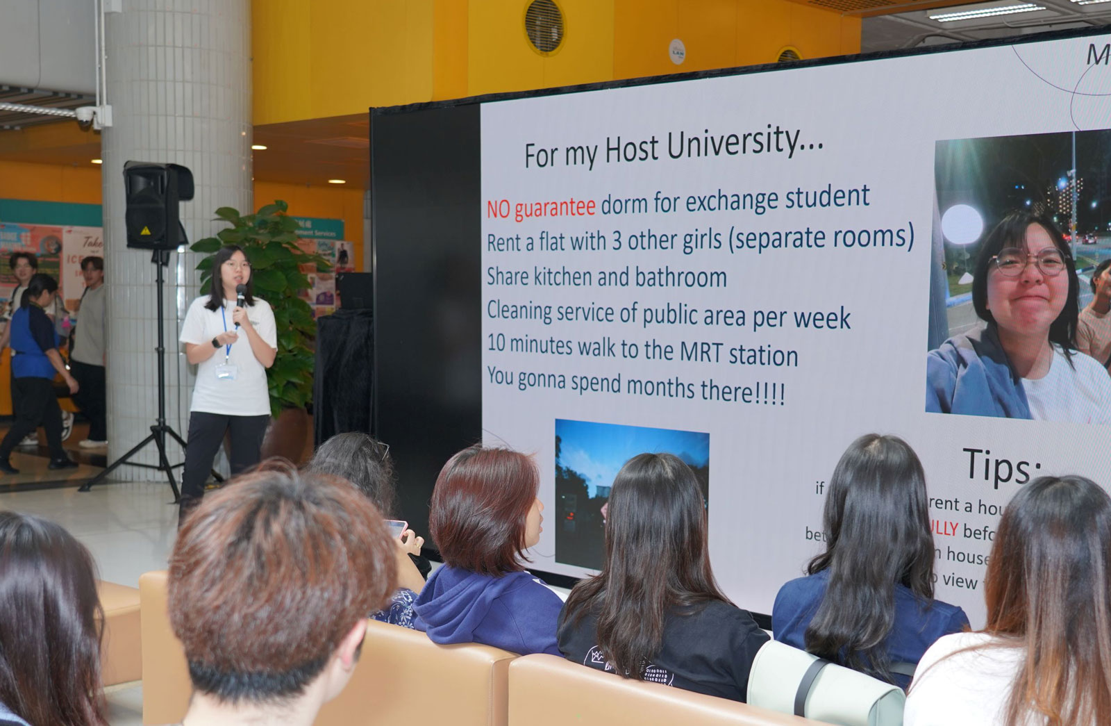 Wendy Law, a BBA Marketing student, shares her experiences studying in Singapore.