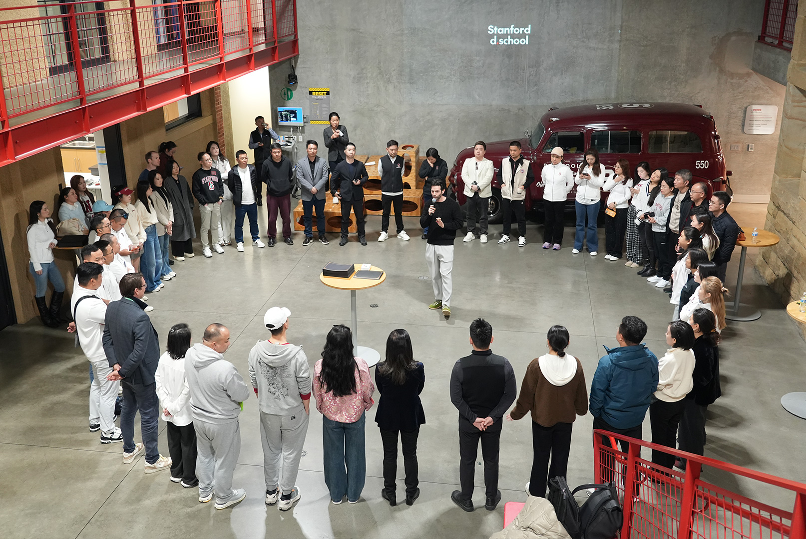 Immersive classroom at Stanford d.school