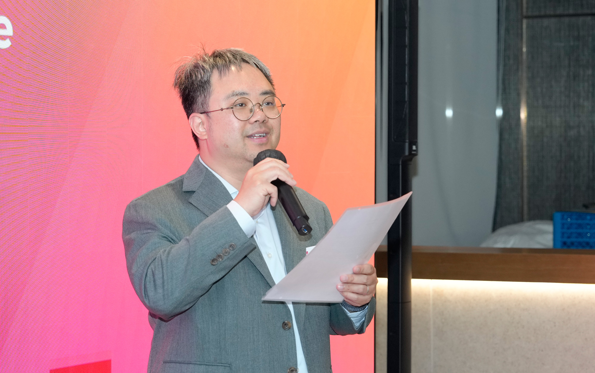 Professor Stephen Shum, Dean of the College of Business, welcomes everyone to join the Dialogue and Dine 2026.