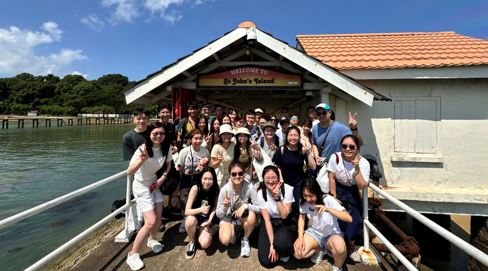 Students visit the outlying islands of Singapore to study natural ecosystems