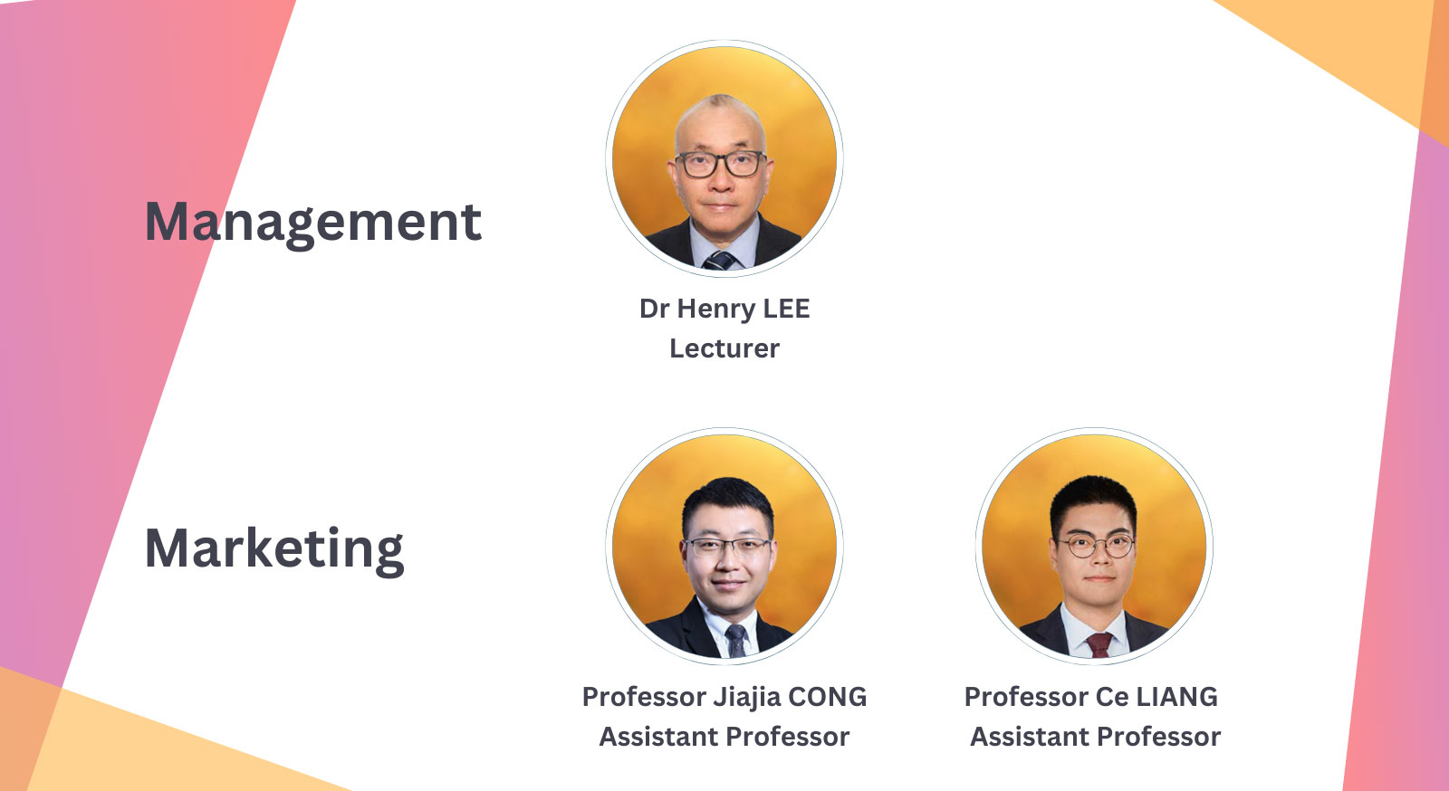 College of Business welcomes new faculty members