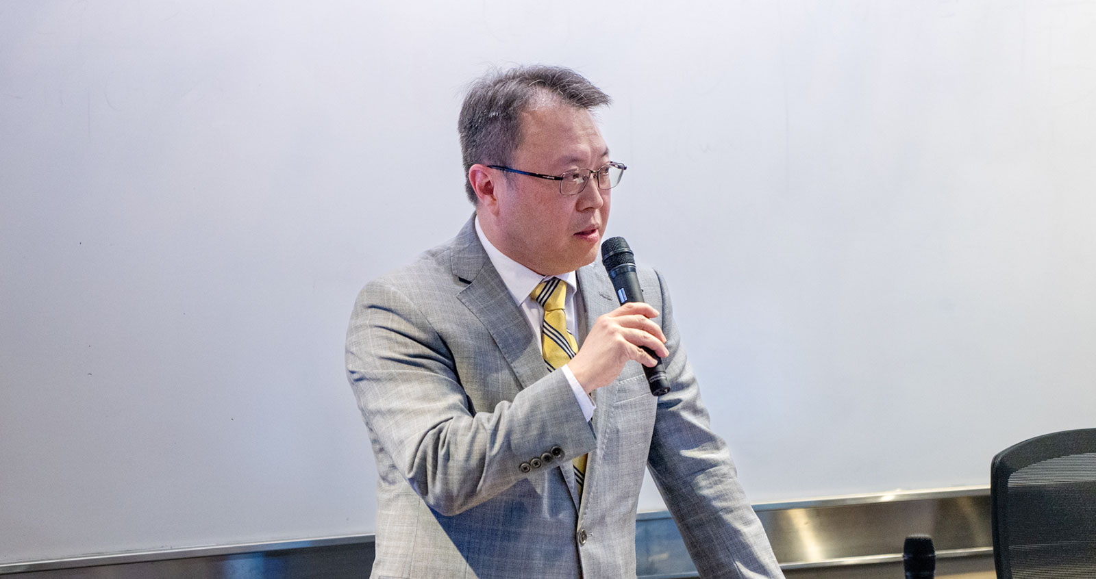 Mr Wilson Tang emphasises the importance of five key global trends that influence students’ career planning.