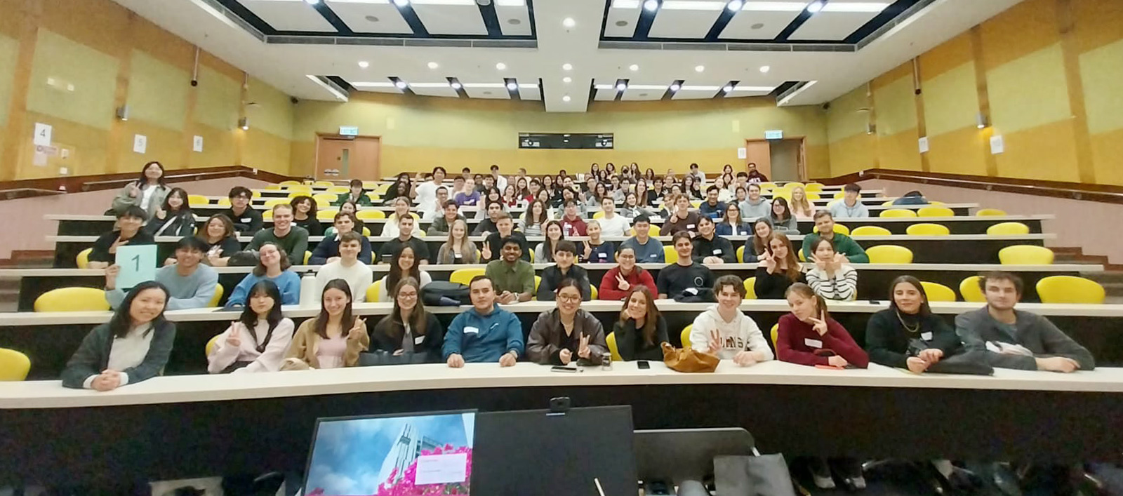 CB welcomes more than 150 students from 77 partner universities.