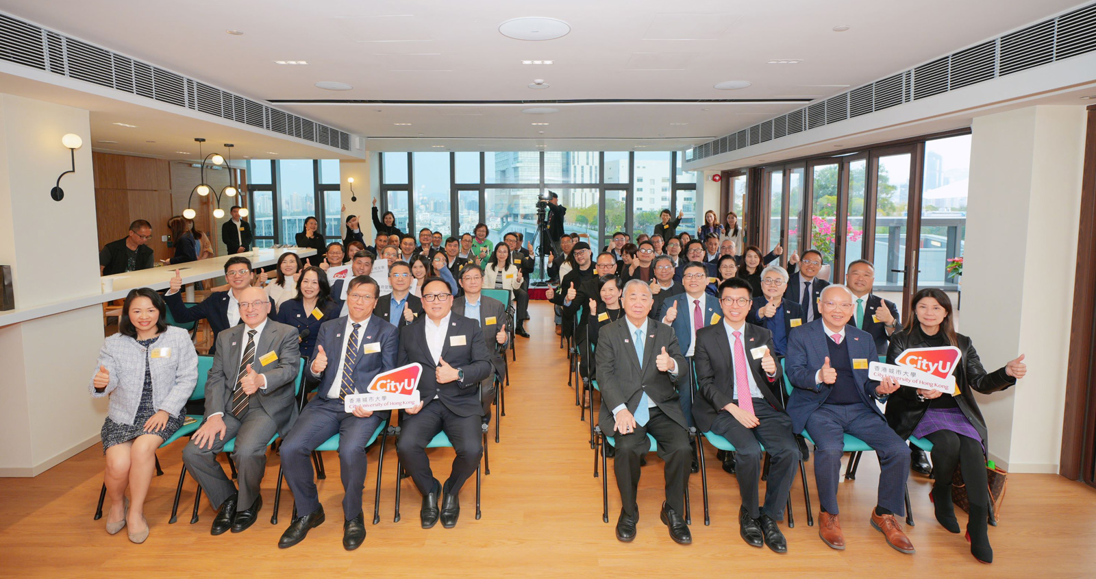 DBA alumni from various years and friends of the DBA community gathered to celebrate this significant moment.