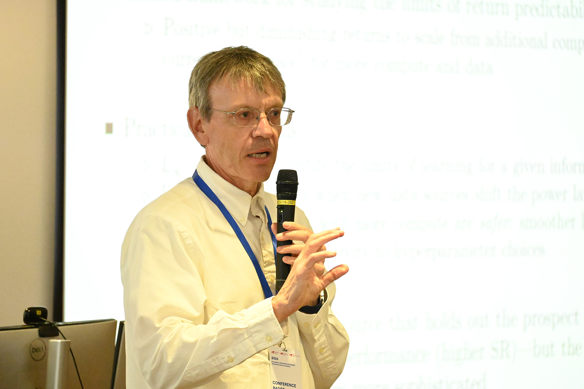 Professor Allan Timmermann (University of California, San Diego) captivates the audience with his keynote address, “Computer, Complexity, and the Scaling Laws of Return Predictability,” offering fresh insights into the evolving landscape of financial forecasting.