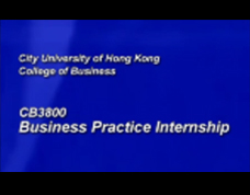 CB3800 - Business Practice Internship