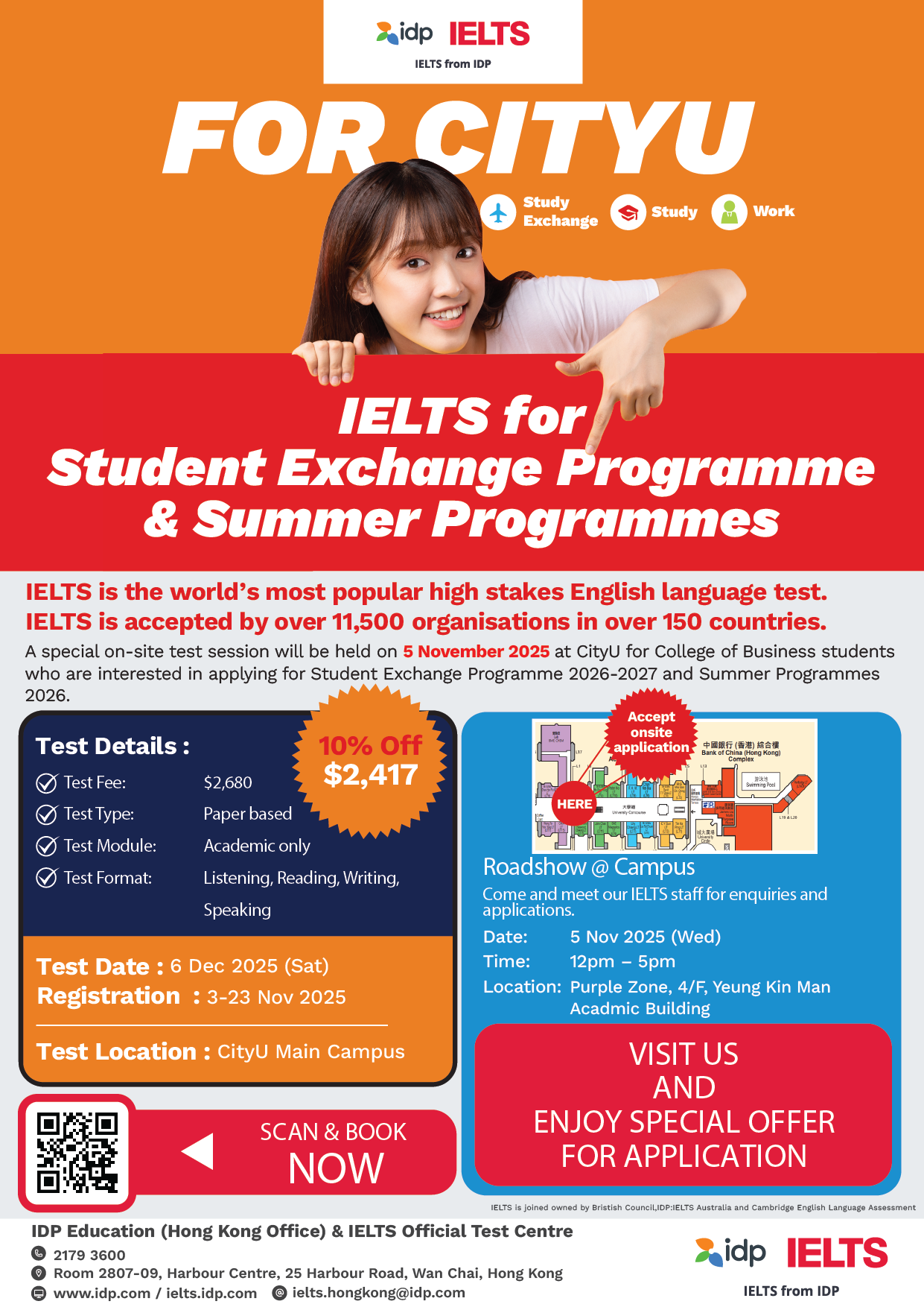 Exchange Programme | College of Business | City University of Hong Kong