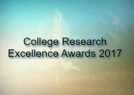 College Research Excellence Awards 2017