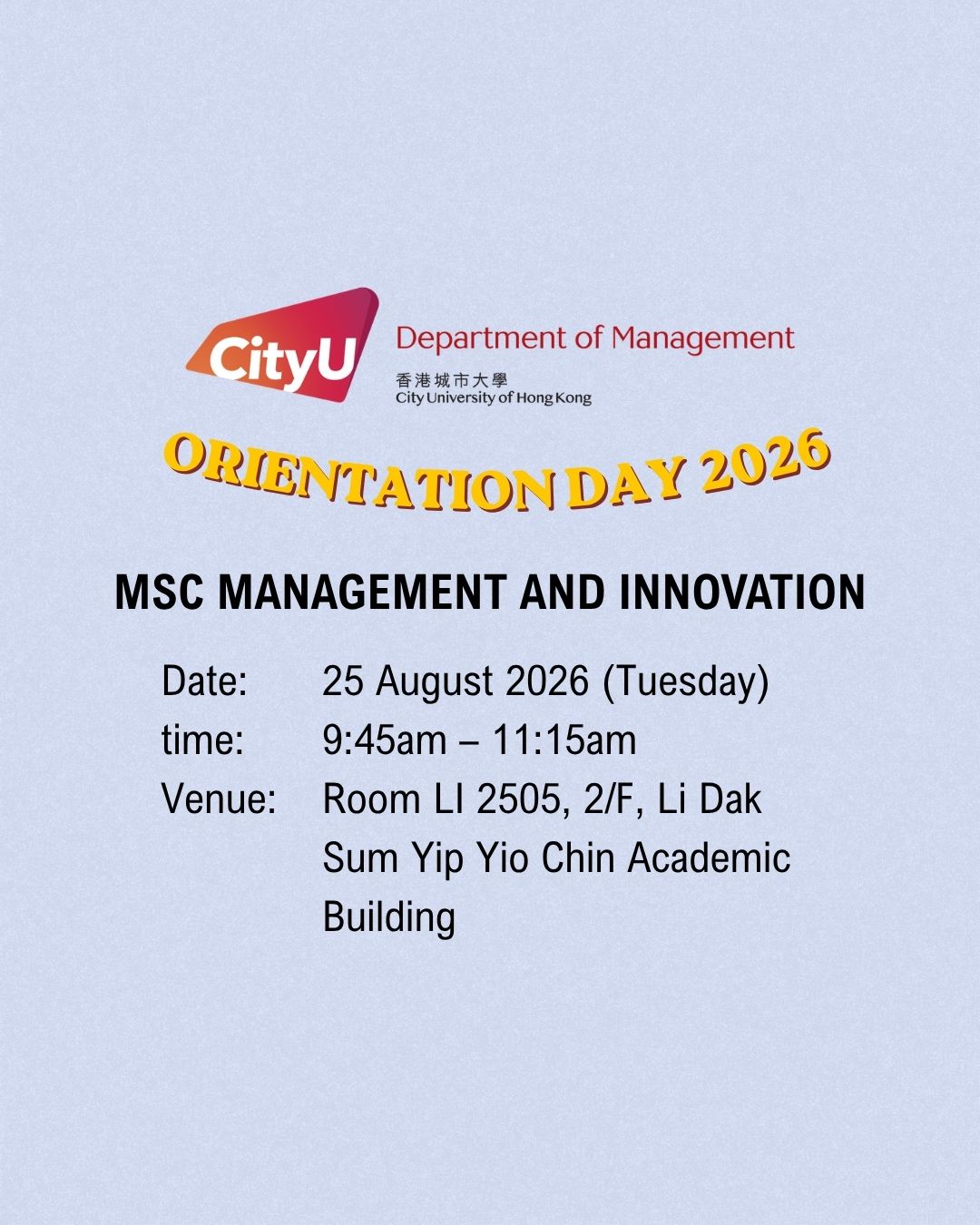 Orientation post_MSMI