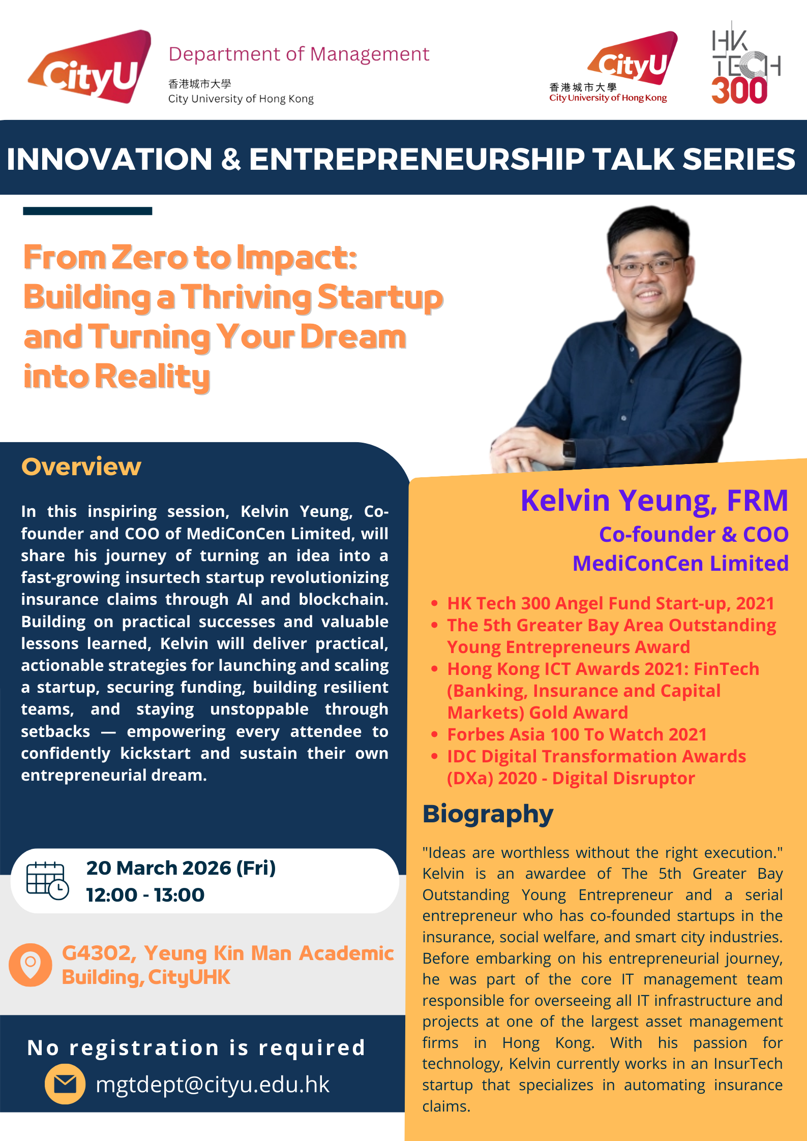 20 March 2026 - Mr Kelvin Yeung