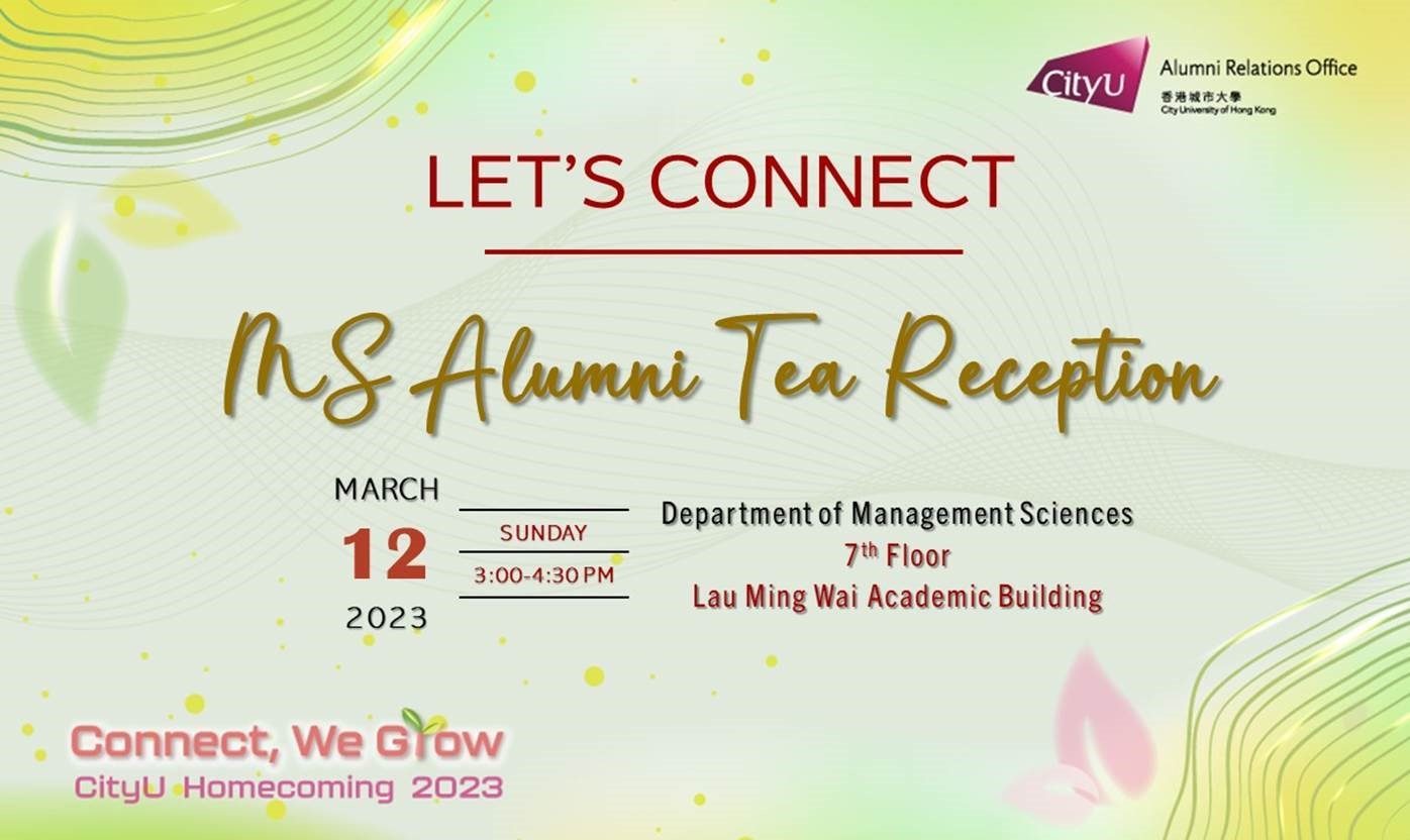 Alumni Tea Reception
