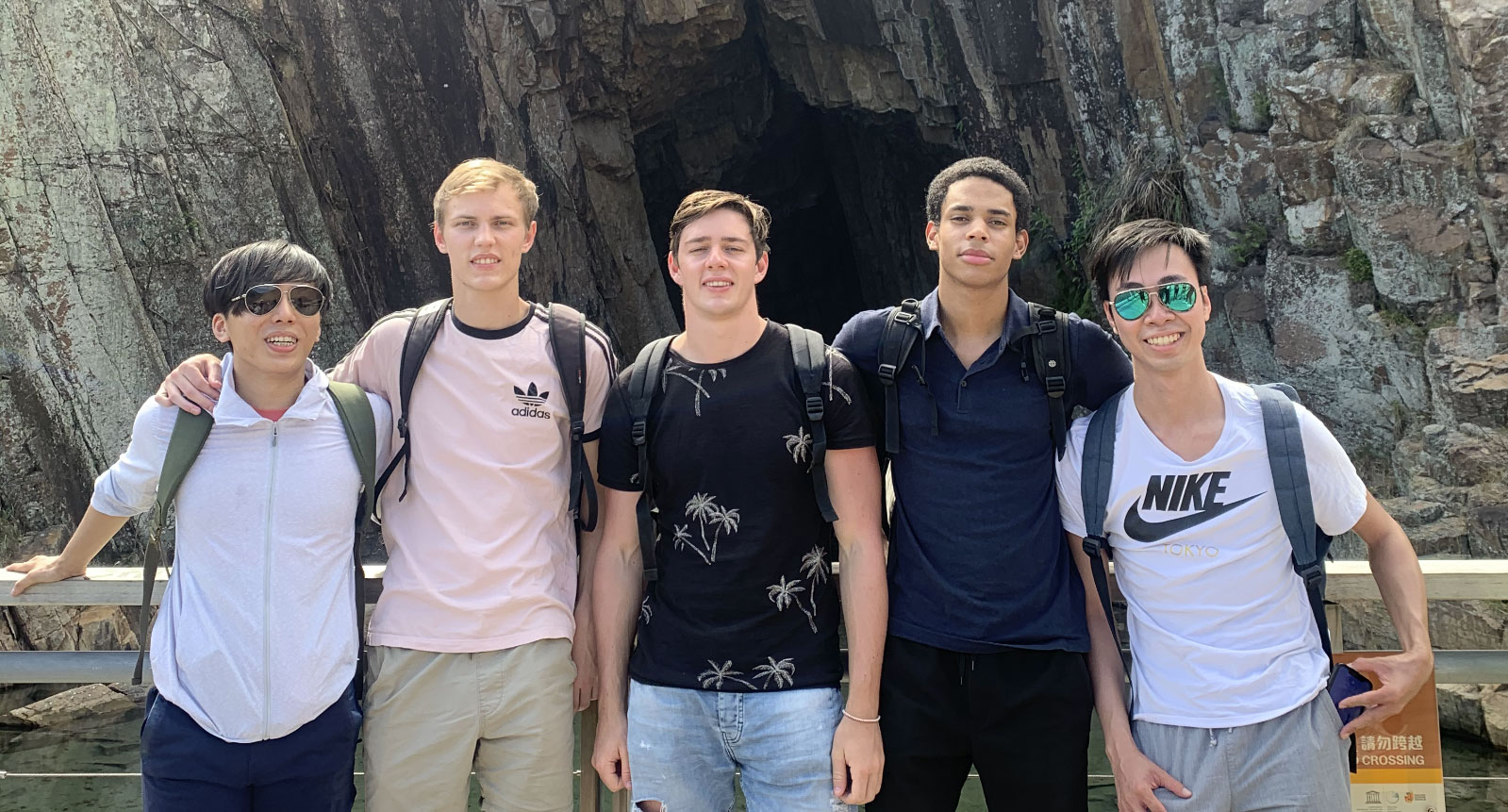 Exchange students explore Hong Kong’s ancient volcanic landscape