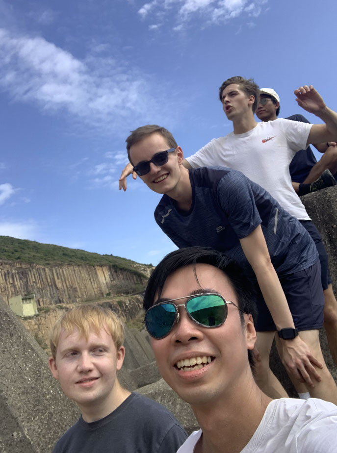 Exchange students explore Hong Kong’s ancient volcanic landscape