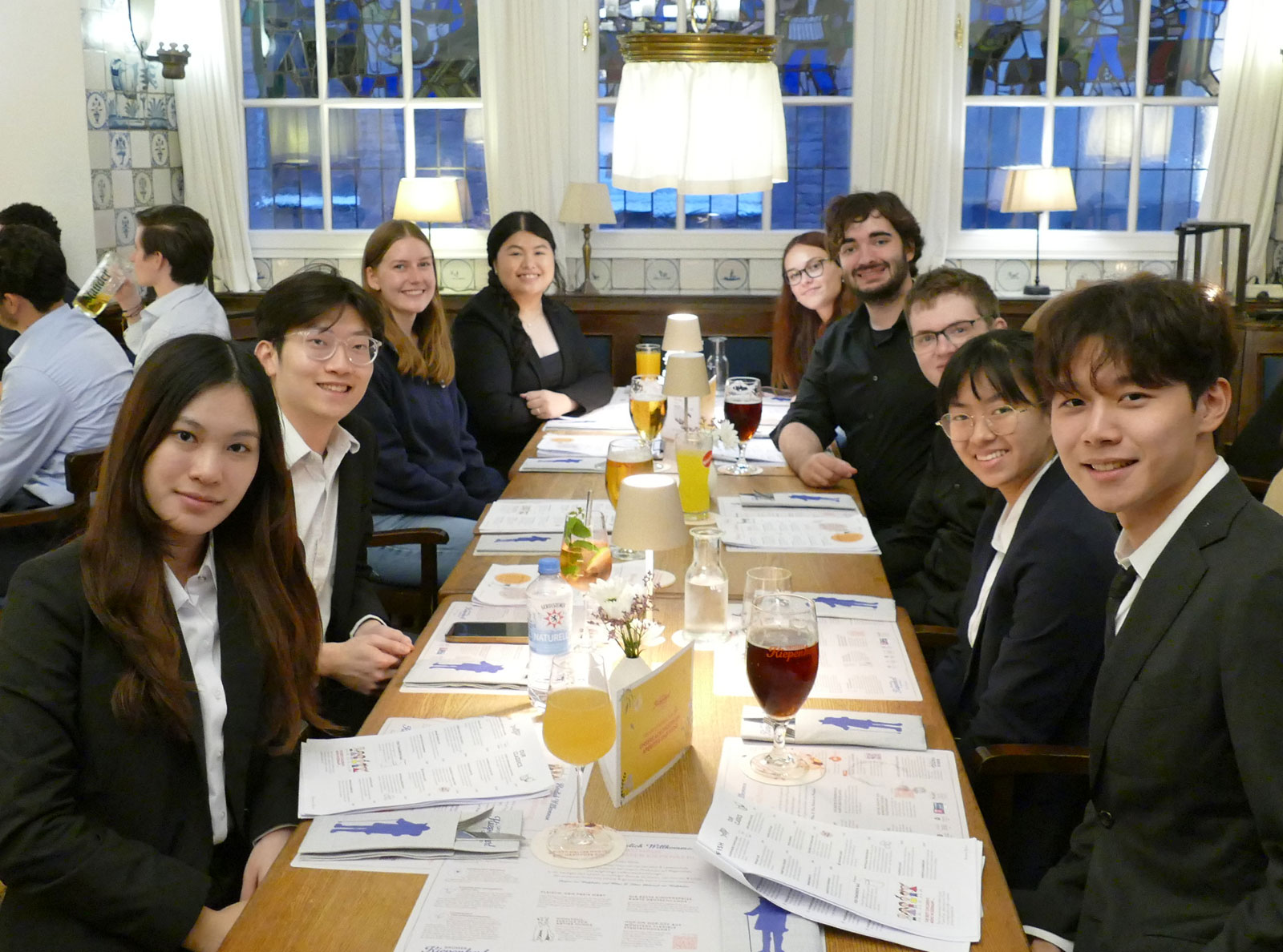A great time to exchange ideas with outstanding university students around the world.