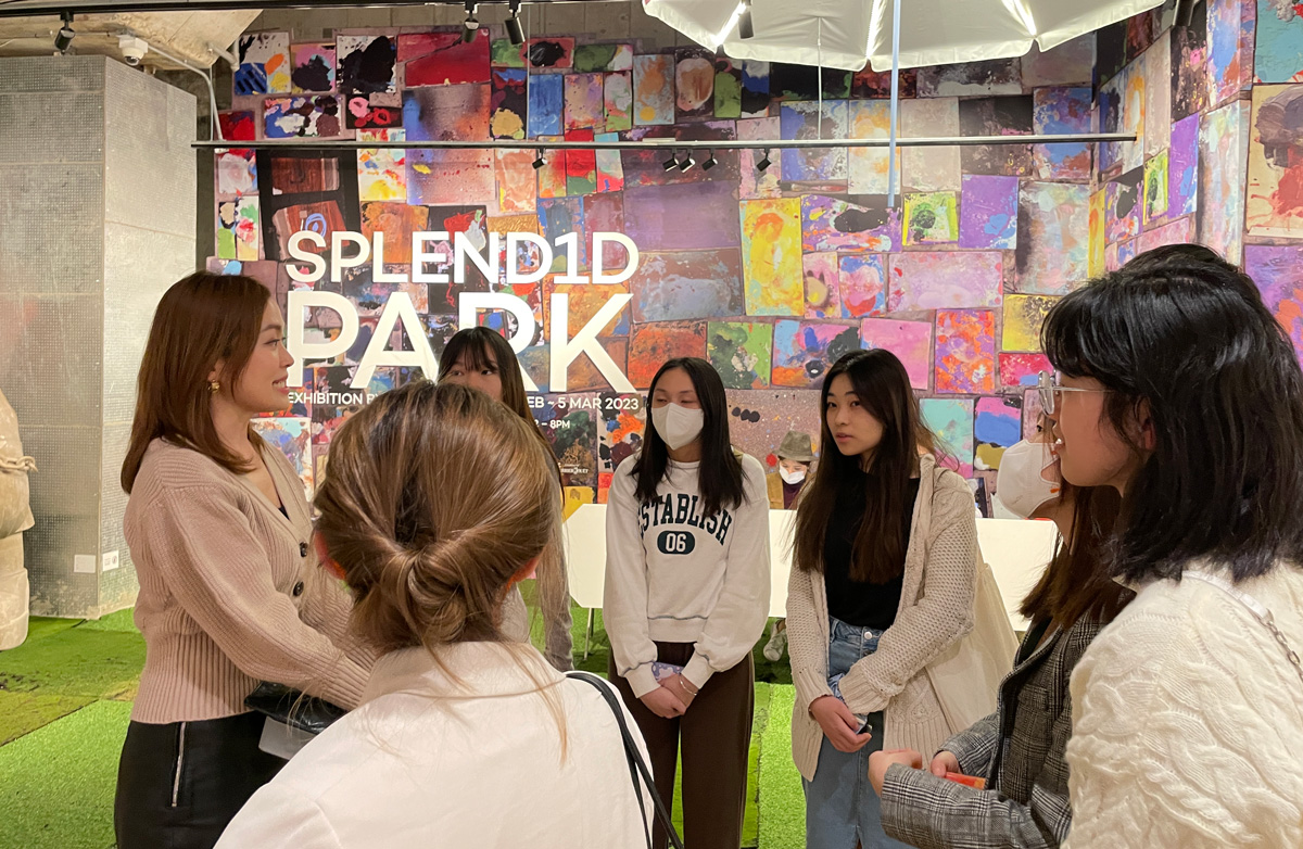 Student Leadership Chapter Explores Sustainability at New World Development Visit