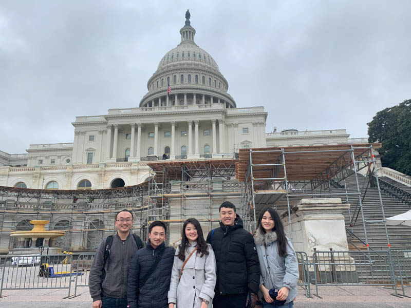 Undergraduate students take part in business case competition in Washington DC