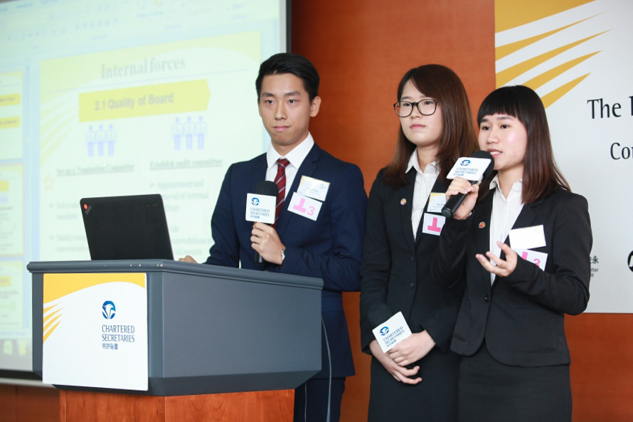AC students show great talent in corporate governance