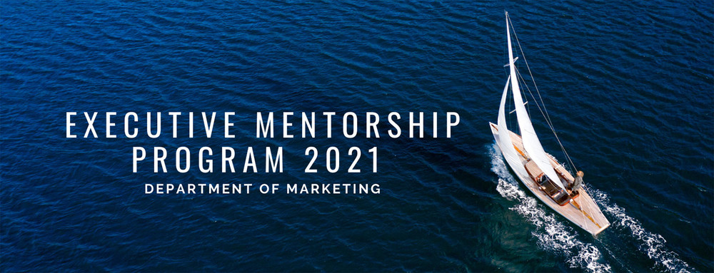 Department of Marketing Executive Mentorship Program 2021