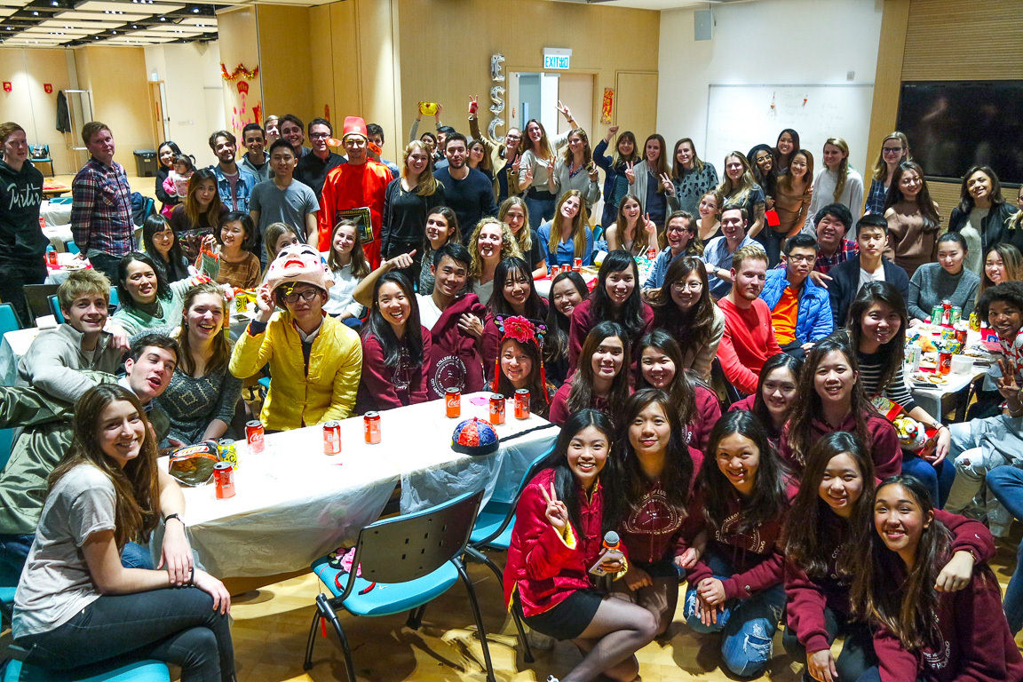 Inbound exchange students celebrate Chinese New Year