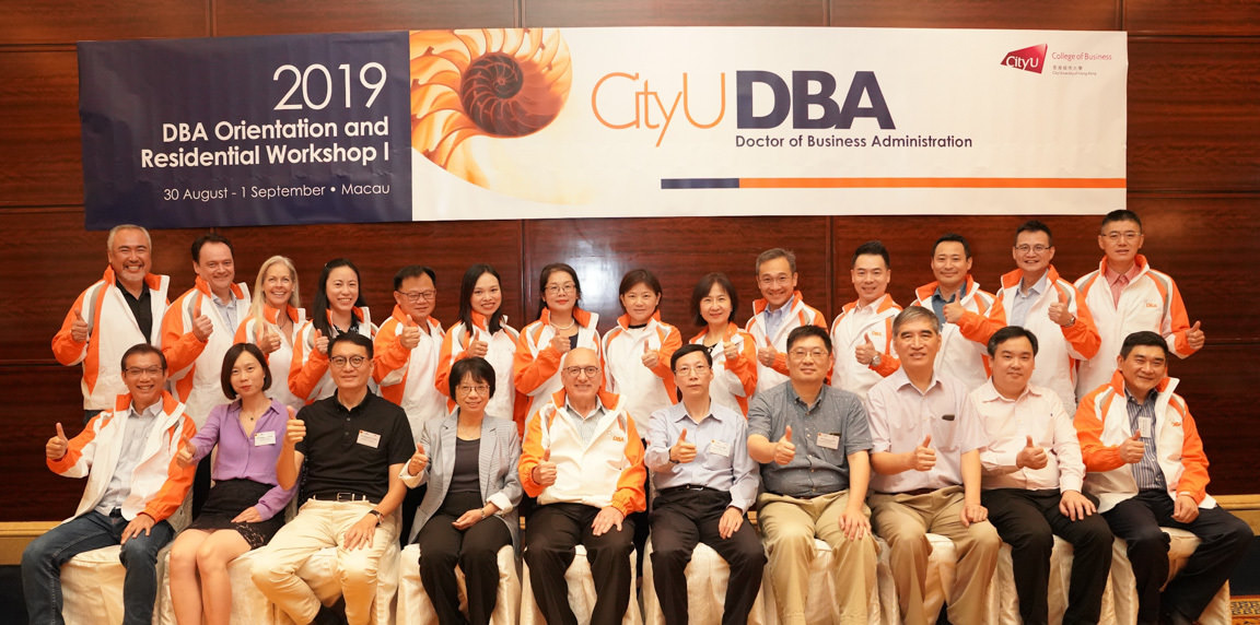 Orientation and residential workshop for DBA cohort 2019