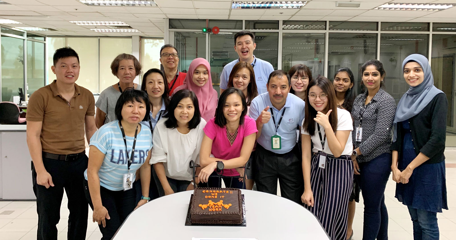 Stephanie works in the Malaysia office during her management trainee job rotation