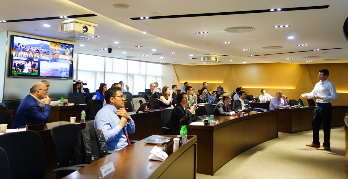 University of Toronto’s Omnium Global Executive MBA Programme take classes at CB