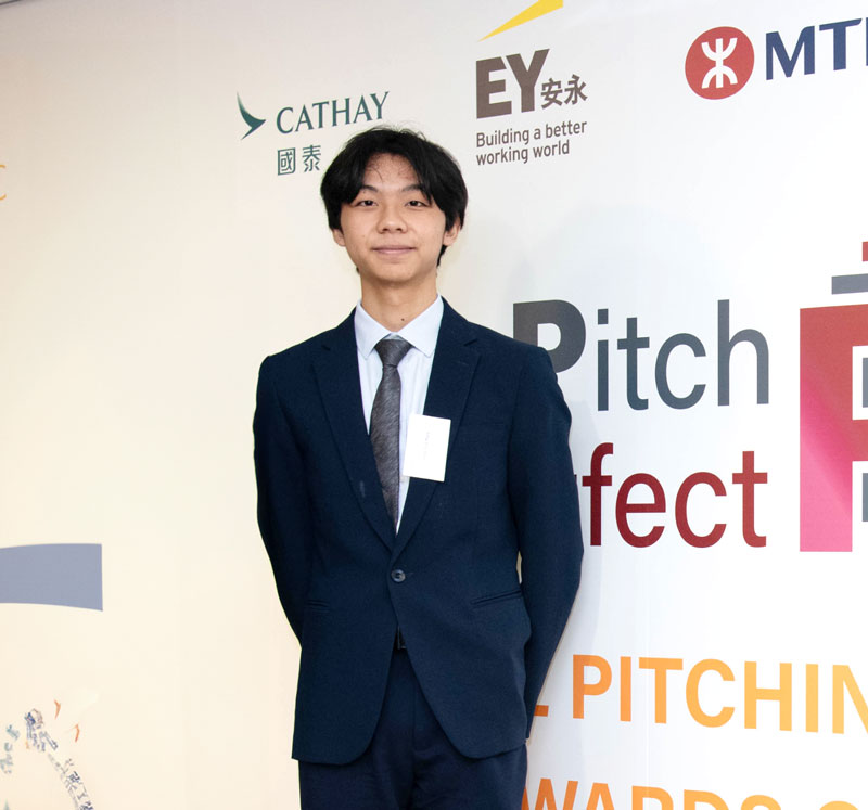 Information Systems student wins in HKGCC’s Pitch Perfect Programme