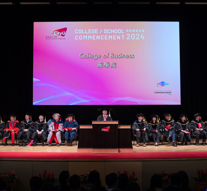 College of Business Commencement Ceremony 2024