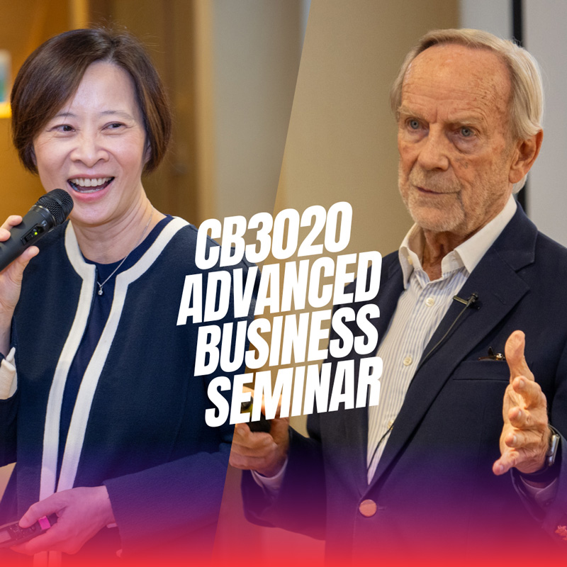 CB3020 Advanced Business Seminar bridges academia and industry