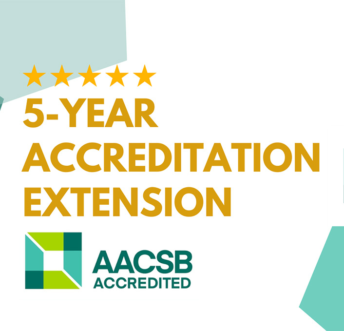 CB achieves 5-year AACSB accreditation extension