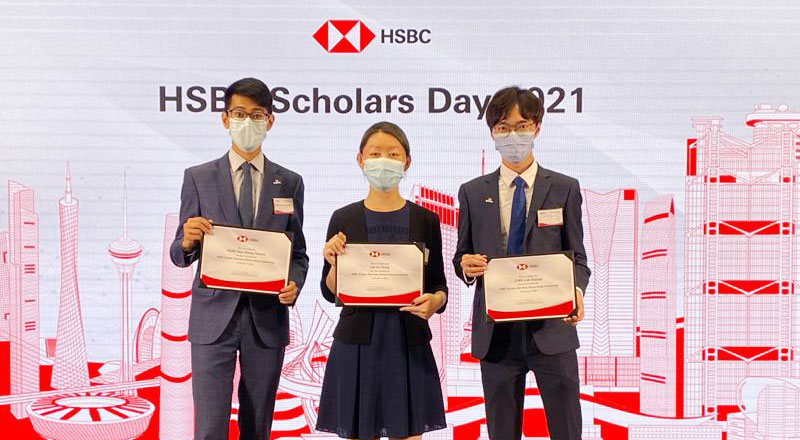 Three CityU students win HSBC Greater Bay Area (Hong Kong) Scholarship