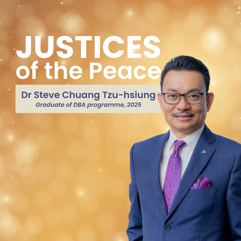 CB DBA alumnus appointed Justices of the Peace by HKSAR Government