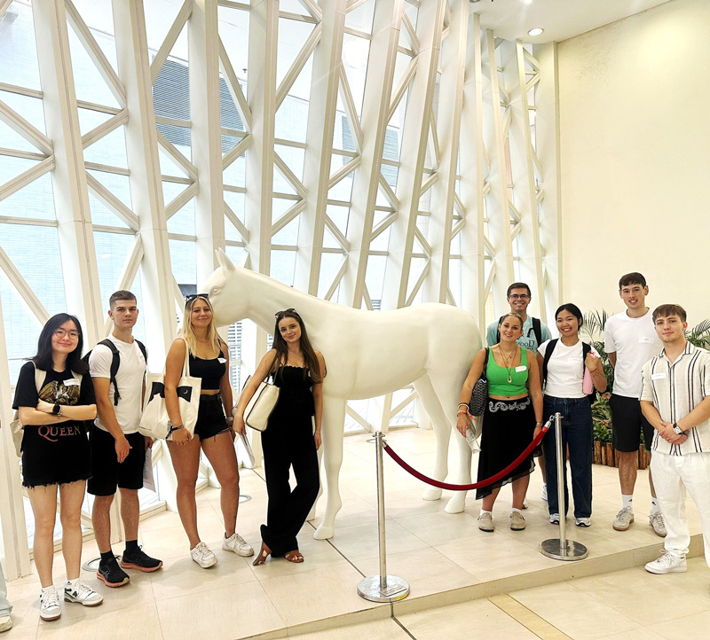 Inbound exchange students begin global adventure at CityUHK