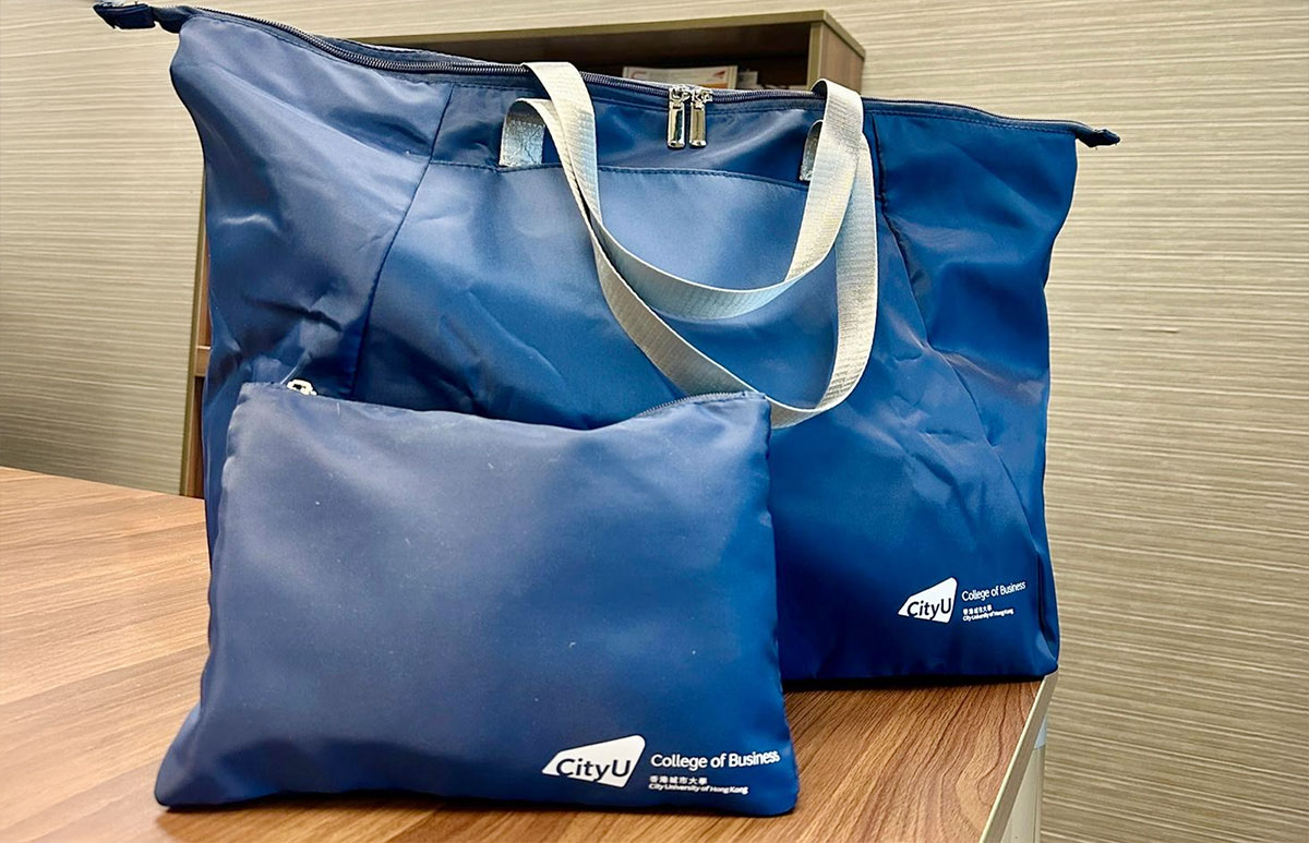 Foldable Tote Bag with Removable Pouch